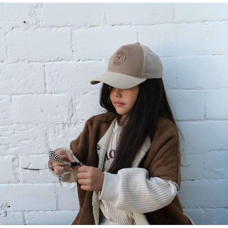 Casquette enfant upcyclée - Faon Club