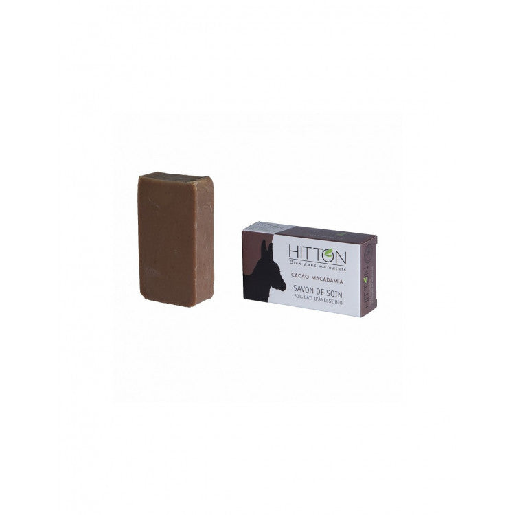 Savon lait ânesse bio cacao macadamia