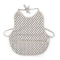 Bavoir repas en coton bio - Format maxi