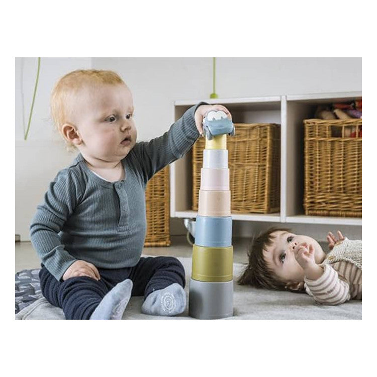 Gobelets empilables en bioplastique