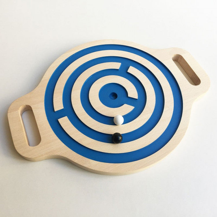 Labyrinthe billes - Jeu équil. en bois