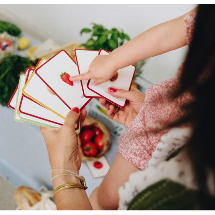 Le Mini-Mondy Fruits & Légumes - Cartes Montessori