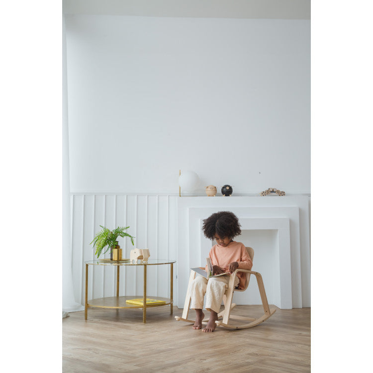 Fauteuil à bascule en bois - Rocking chair