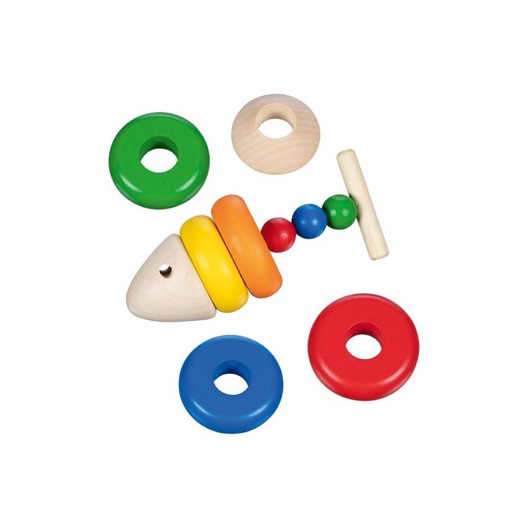Coffret de jeux d'éveil bois