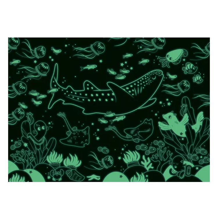 Puzzle phosphorescent 24 pièces - Sous la mer