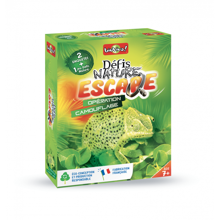 Défis Nature Escape - Opération camouflage