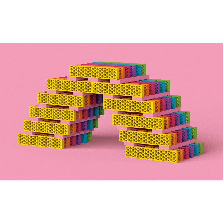 Jeu de construction-Fun box-200 briques