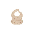 Bavoir en silicone - Motif noisetiers