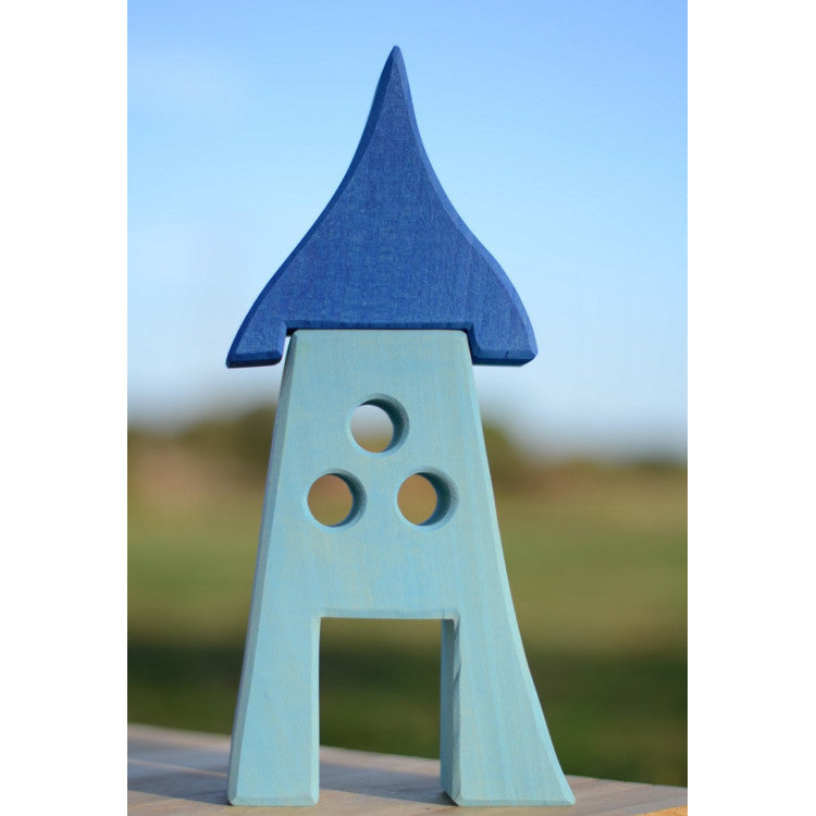 Maison de lutins bleue