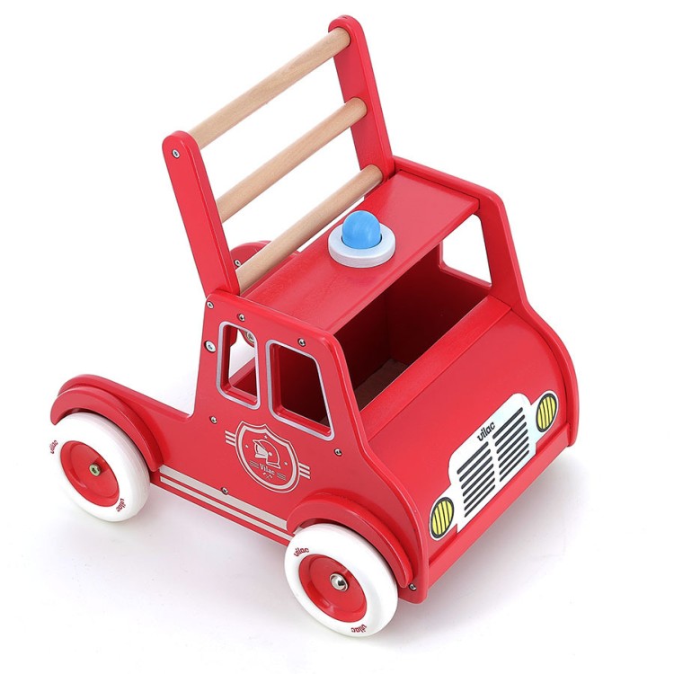 Chariot de marche - Camion de pompiers