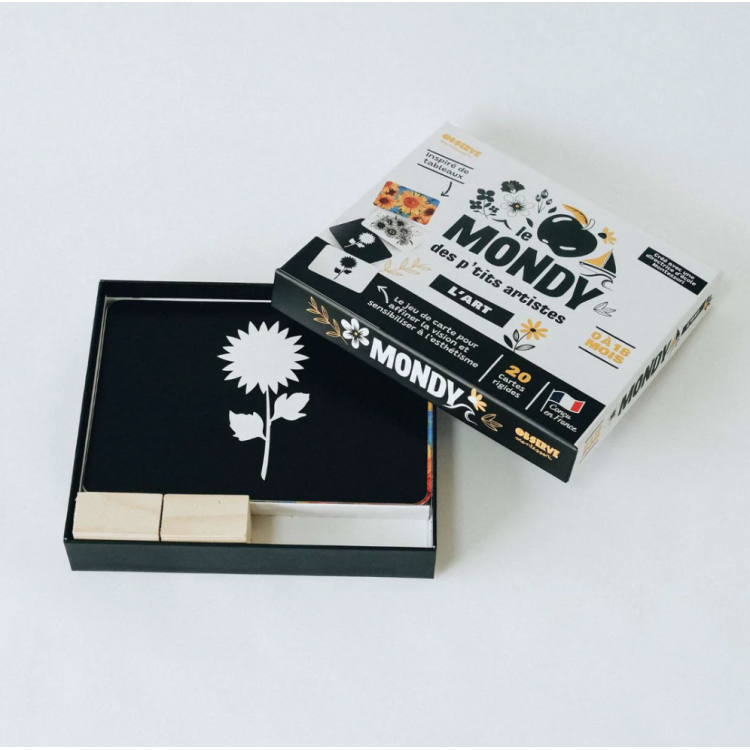 Le Mondy des P'tits artistes - cartes à contrastes