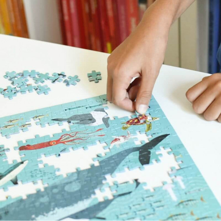 Puzzle éducatif 500 pièces - Océans