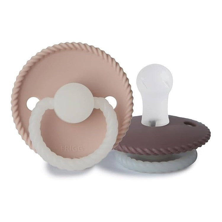 Pack 2 tétines nuit phosphorescentes