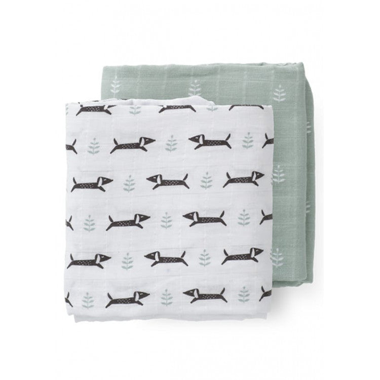 Set de langes en coton bio