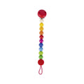 Accroche tétine arc-en-ciel