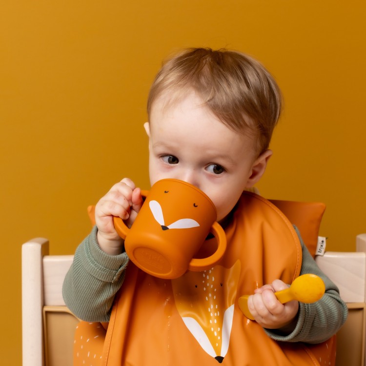 Tasse Gobelet d'apprentissage en silicone - Renard