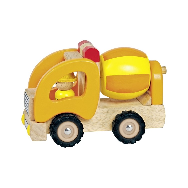 Camion toupie bois