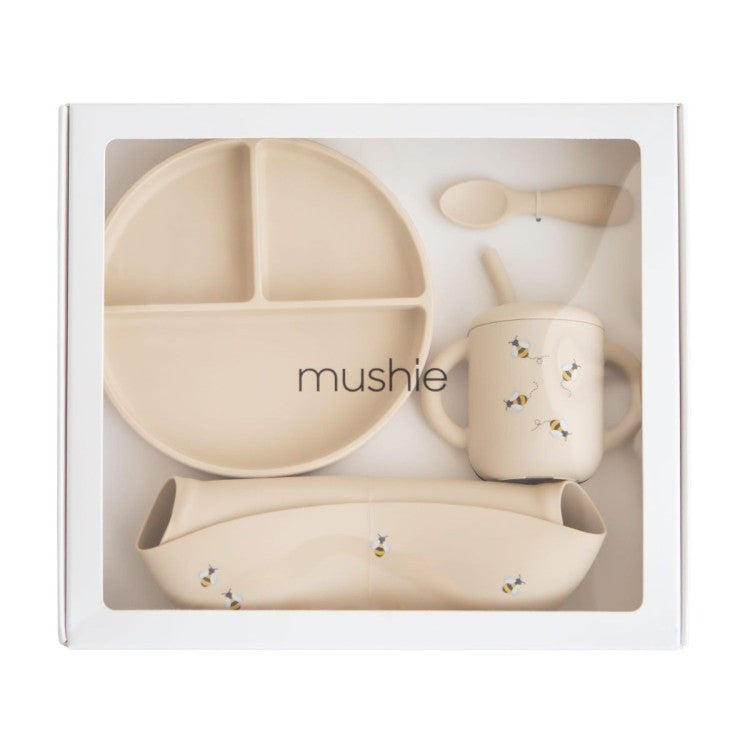 Coffret 1er repas en silicone