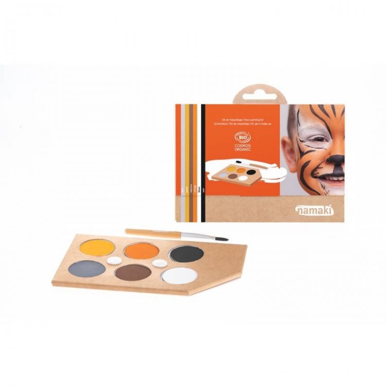 Kit maquillage bio 6 fards "Vie sauvage"