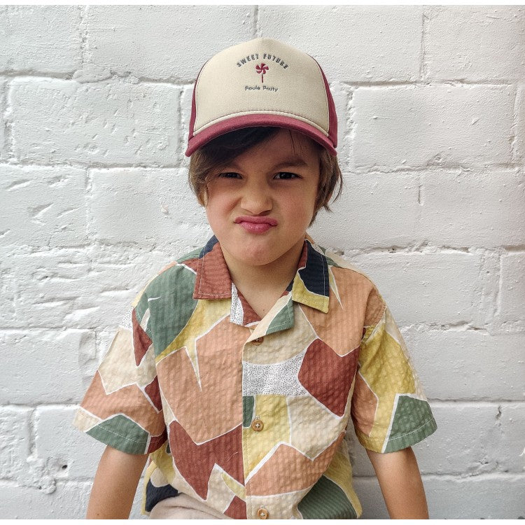Casquette upcyclée "Sweet Future"