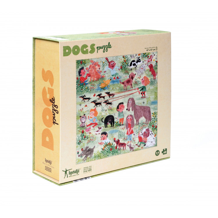 Puzzle 49 pièces - Les chiens