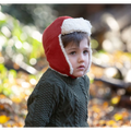 Casquette confort velours et sherpa