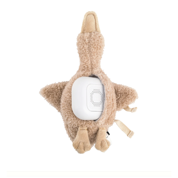 Liva l'oie nomade - Peluche à bruits blancs