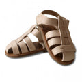 Sandale cuir vegan