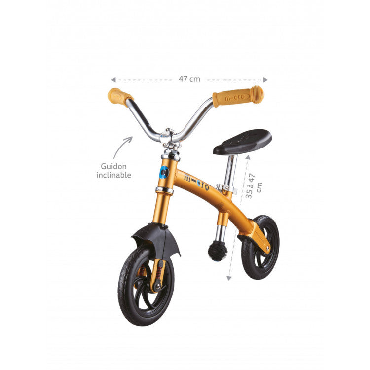 Draisienne G-bike Deluxe jaune