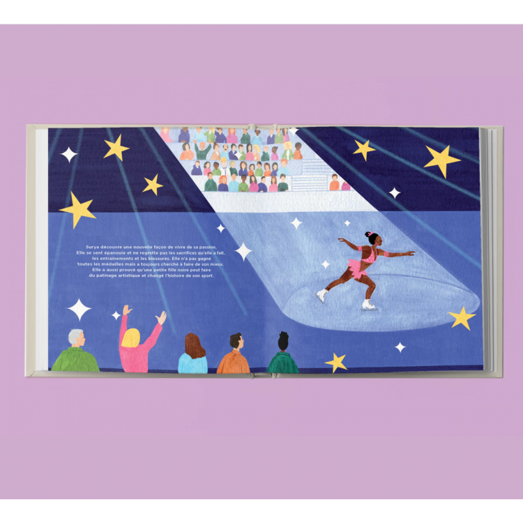Surya Bonaly, de Perrine Bonafos et Clémence Guillemaud