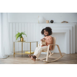 Fauteuil &agrave; bascule en bois - Rocking chair